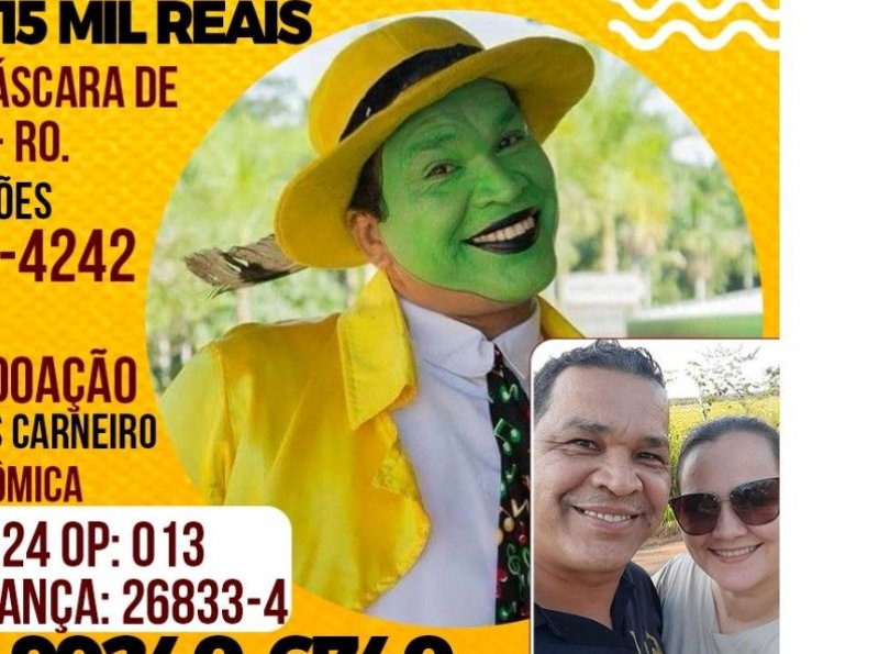 LUTO - Comediante Cristiano da Turma do Titi morre em decorrência da Covid-19, em Ji-Paraná