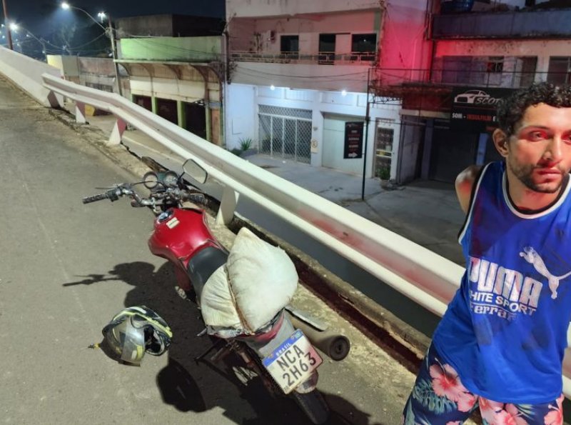 Em Ji-Paraná, PM recupera motocicleta roubada de Machadinho e recaptura foragido de Porto Velho