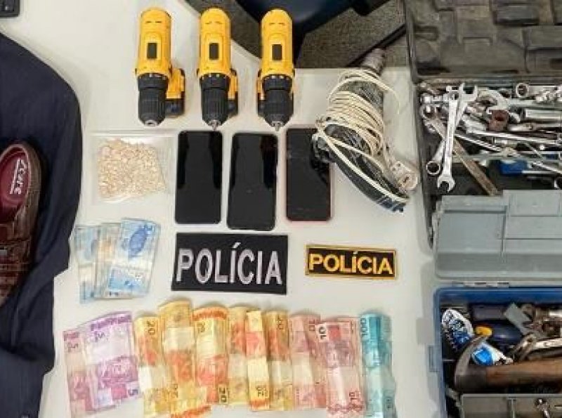 Polícia prende casal e fecha ponto de drogas em Ouro Preto do Oeste