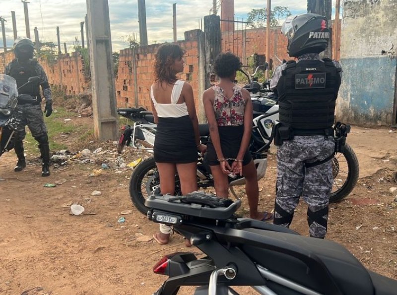 PATAMO captura duas mulheres foragidas da Justiça em Ji-Paraná