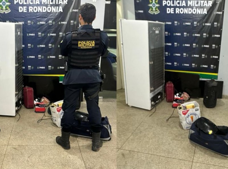 PM age rápido e recupera bens furtados horas após crime em Ji-Paraná