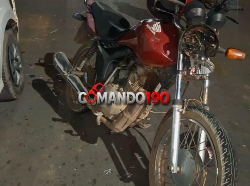 Motociclista é detido por suspeita de embriaguez após bater em carro estacionado em Ji-Paraná