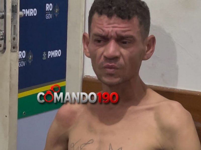 Foragido com pena de 23 anos é preso pela Polícia Militar em Ji-Paraná