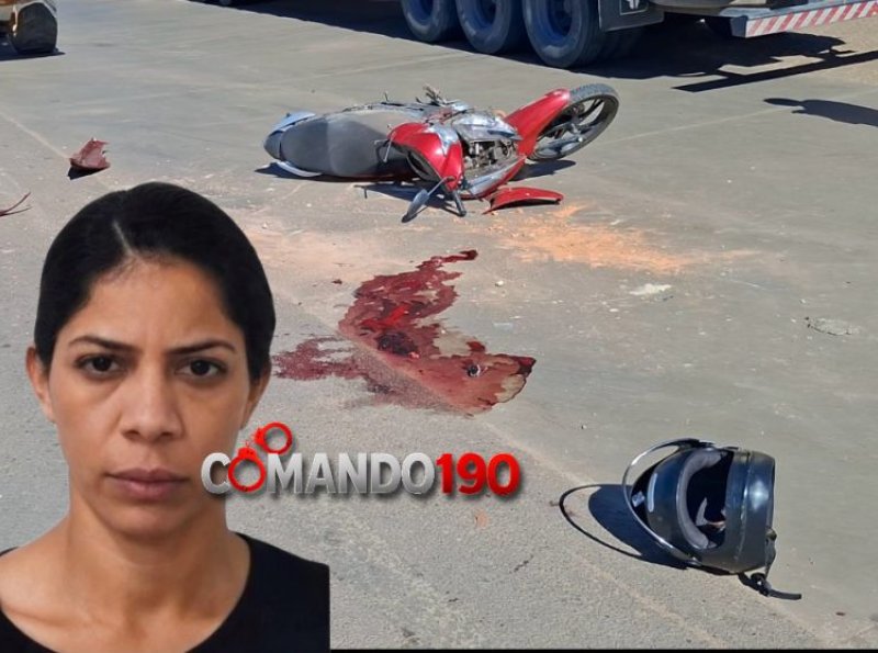 Motociclista morre após grave acidente envolvendo pá-carregadeira em Ji-Paraná