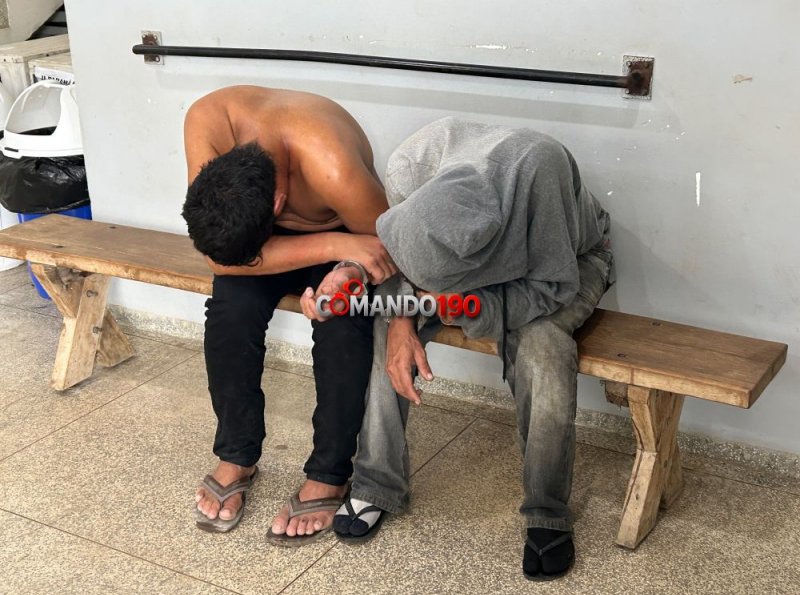 Polícia Militar recupera materiais furtados de construção e prende dois suspeitos em Ji-Paraná