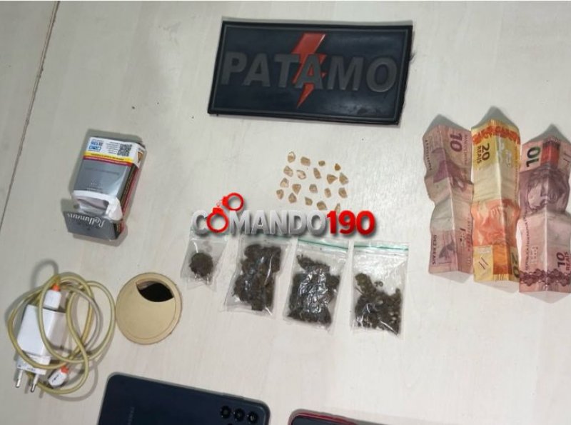 Suspeito é detido com drogas após tentar fugir da Polícia Militar em Ji-Paraná