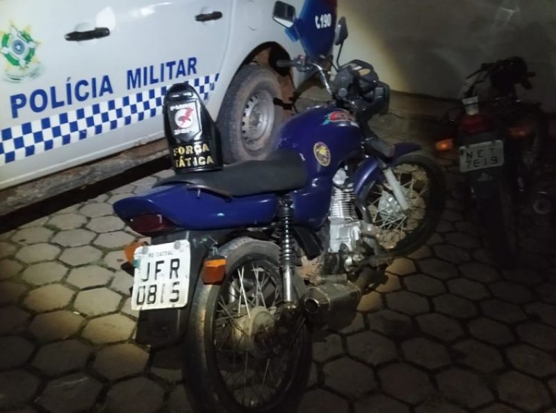 Em Ji-Paraná, PM age rápido e recupera motocicleta que foi furtada na cidade de Presidente Médici