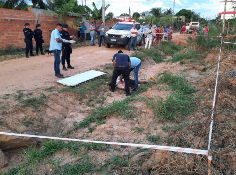 Usuário de drogas é covardemente executado no meio da rua, em Ji-Paraná