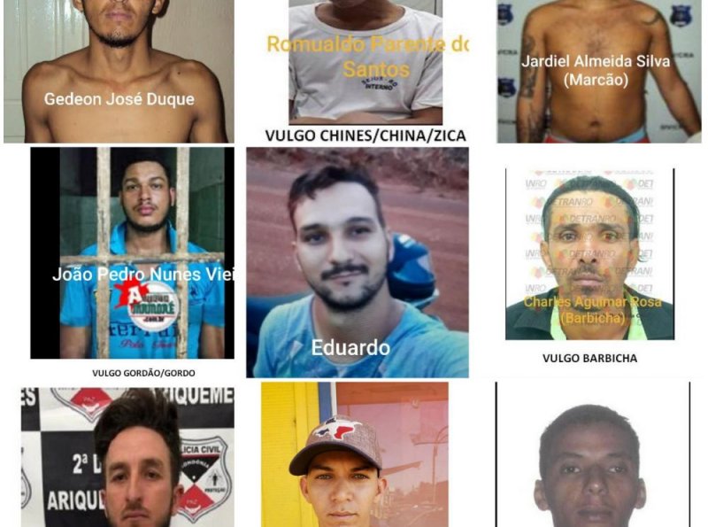 DENUNCIE: Homicídios divulga fotos de foragidos envolvidos em mortes de policiais