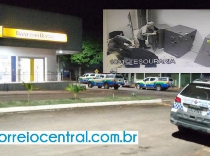 Banco do Brasil de Mirante da Serra é alvo de bandidos na madrugada deste sábado