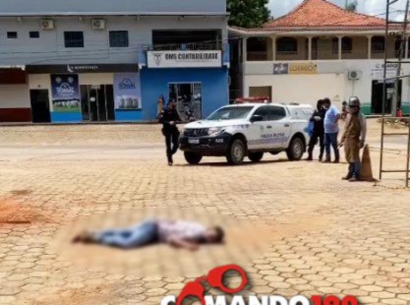 Jovem é executado no Centro de Teixeirópolis