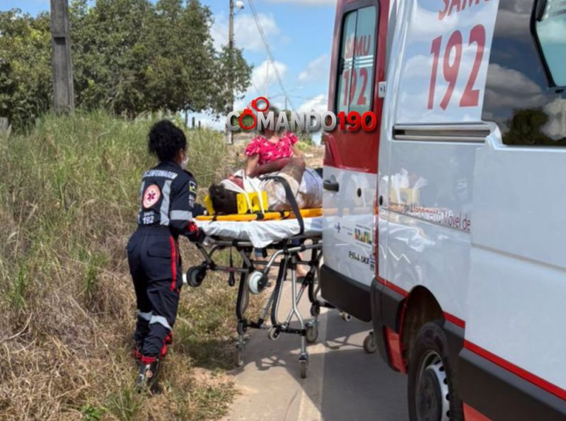 Motociclista perde o controle da direção e sofre queda em Ji-Paraná
