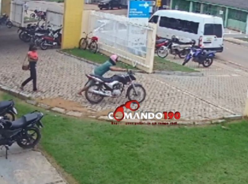 Casal é preso por furto de motocicleta e capacete em clínica de Ji-Paraná