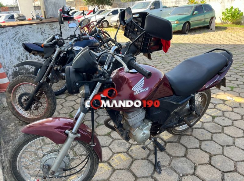 Polícia Militar de Ji-Paraná recupera moto furtada e suspeito é identificado