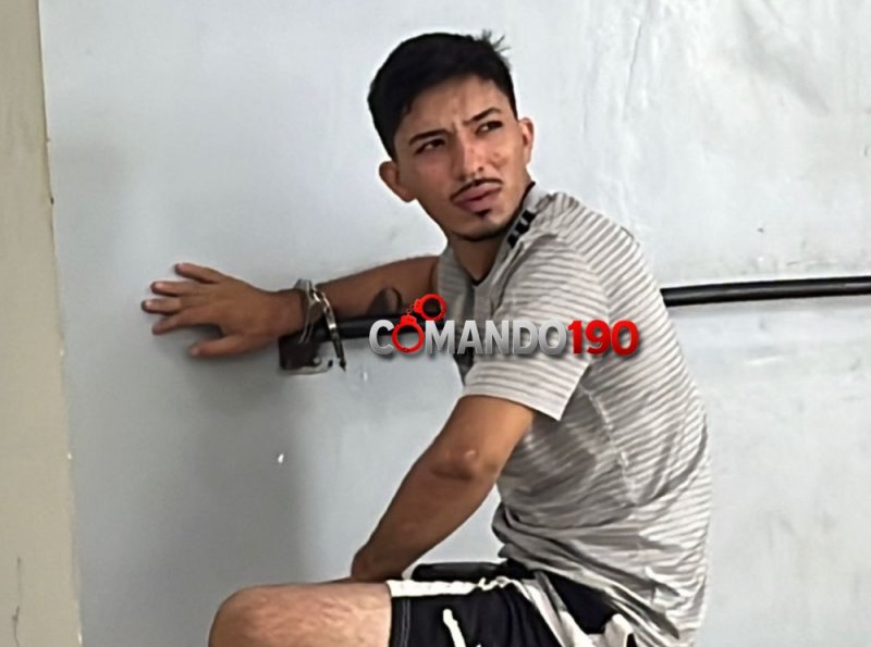 Homem é preso com maconha, crack e produtos de origem duvidosa no Jardim das Seringueiras