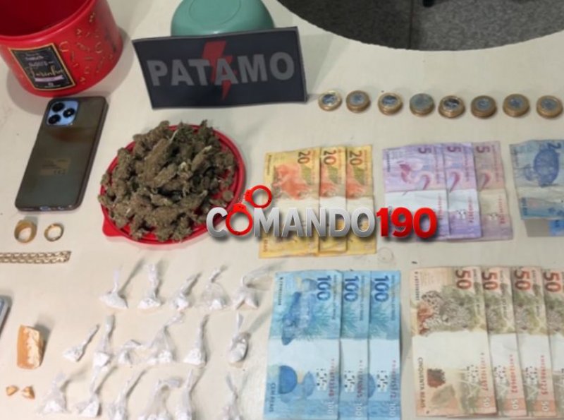 Foragido de Jaru é capturado com entorpecentes e dinheiro em Ji-Paraná