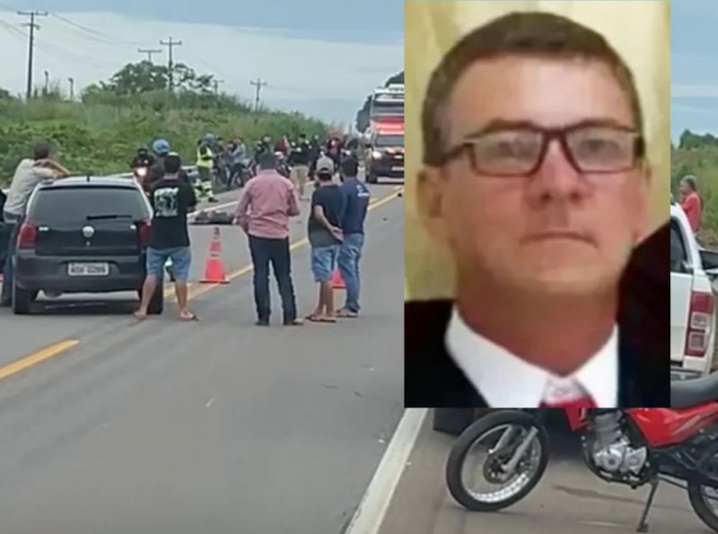 Motociclista morre em grave acidente na BR-364 entre Ji-Paraná e Presidente Médici