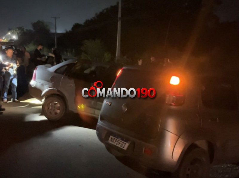 Acidente envolvendo três veículos mobiliza PM e SAMU na Avenida Brasil