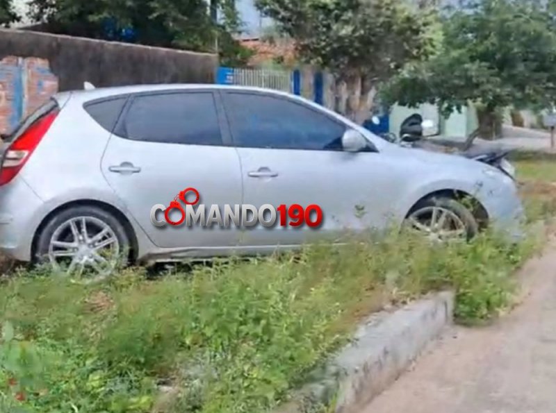 Colisão entre carro e motocicleta deixa motociclista ferido na T24