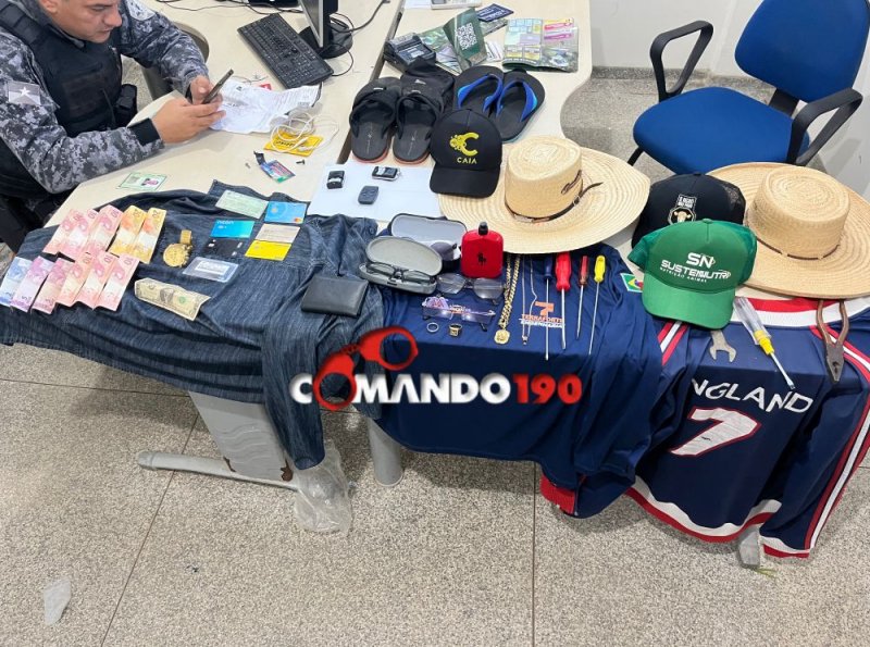 Polícia Militar prende suspeitos de cometerem furtos em veículos na Rondônia Rural Show