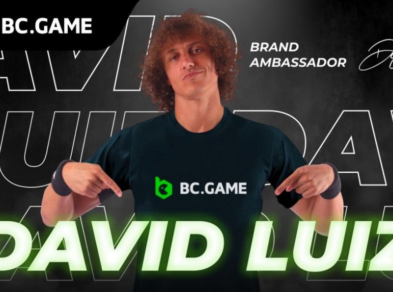 ​​David Luiz agora é o embaixador da BC.GAME