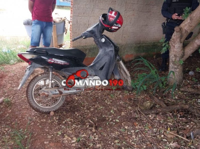 Denúncia Anônima Leva Polícia a Recuperar Motocicleta Roubada em Ji-Paraná