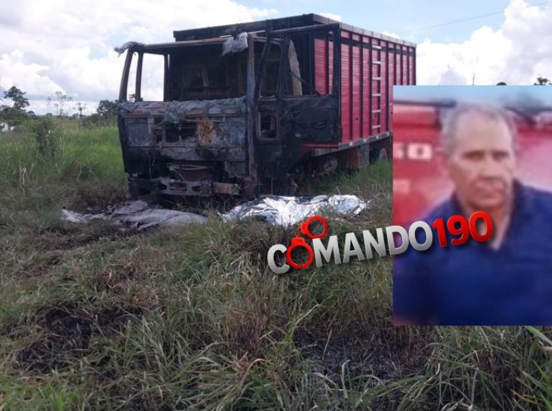 Tragédia na Linha Santa Rita: motorista de caminhão boiadeiro morre após cabine atingir fio de alta tensão