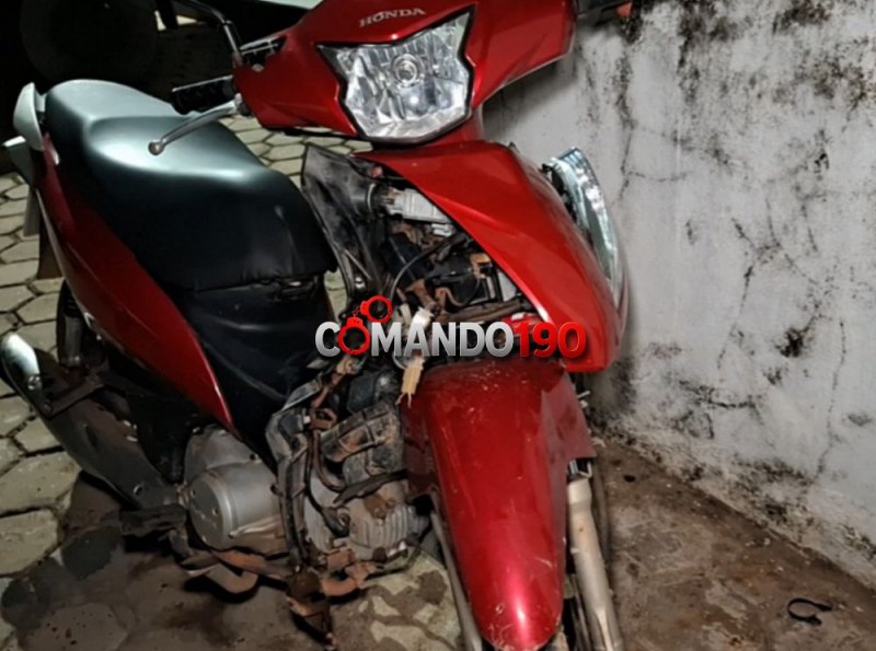Polícia Militar recupera motocicleta furtada em Ji-Paraná