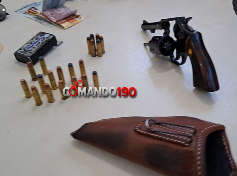 Homem é preso com revólver e 20 munições na zona rural de Ji-Paraná