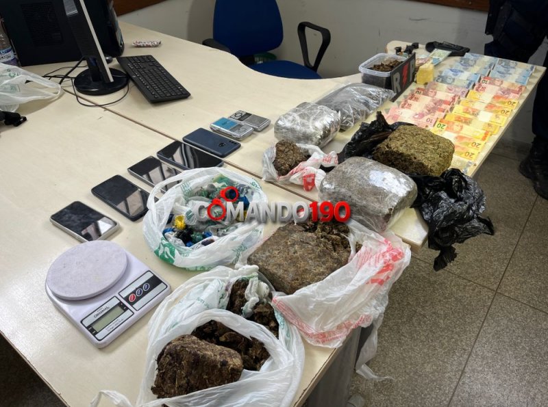 Denúncia anônima leva polícia a ponto de tráfico em Ji-Paraná