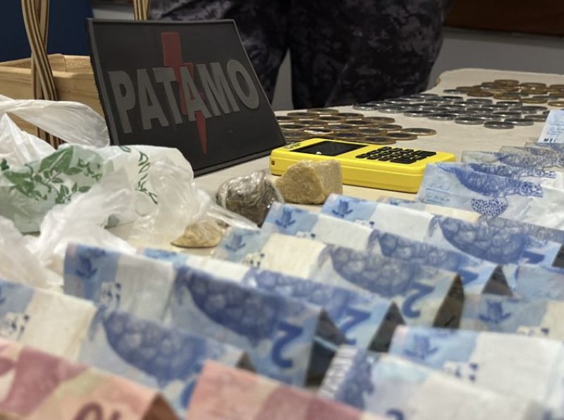 Denúncias levam PATAMO a desarticular boca de fumo que funcionava 24 horas em Ji-Paraná