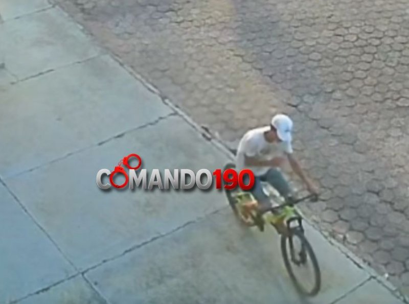 Bicicleta é furtada em frente a distribuidora no bairro BNH