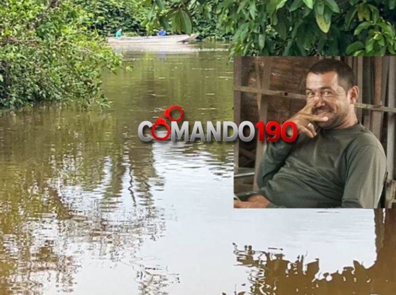 corpo de homem desaparecido é encontrado no rio Urupá após dois dias de buscas