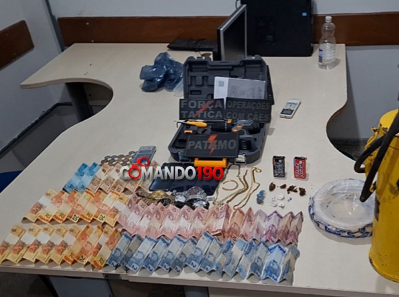 PATAMO detém suspeito de tráfico de drogas no bairro JK