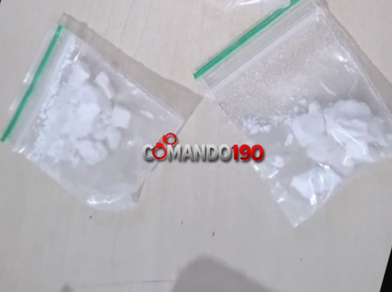 Prisão por tráfico de drogas no Bosque dos Ipês