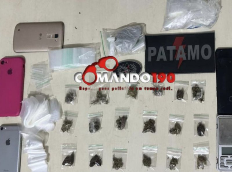 Polícia Militar Prende Suspeito por Tráfico de Drogas em Ji-Paraná