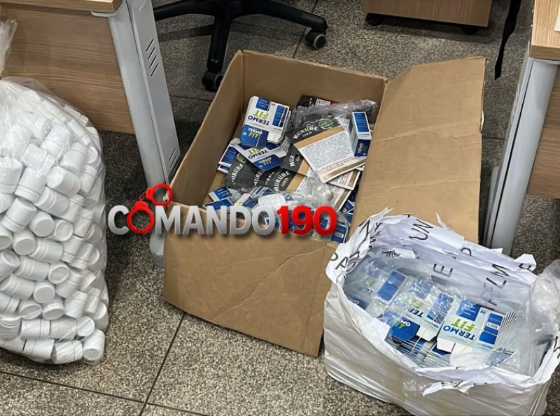Suspeito é preso em Ji-Paraná com medicamentos suspeitos e arsenal de armas