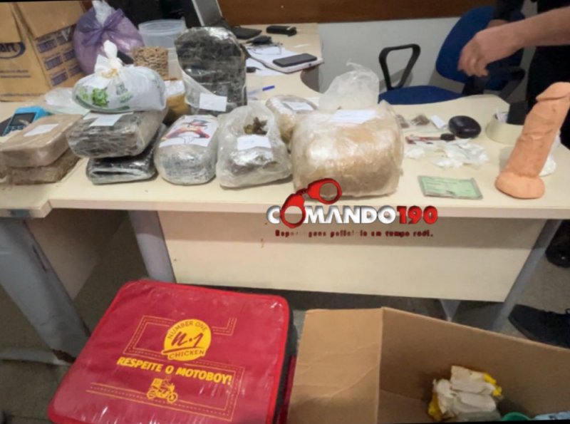 Polícia apreende mais de 8 kg de drogas e prende suspeito em Ji-Paraná