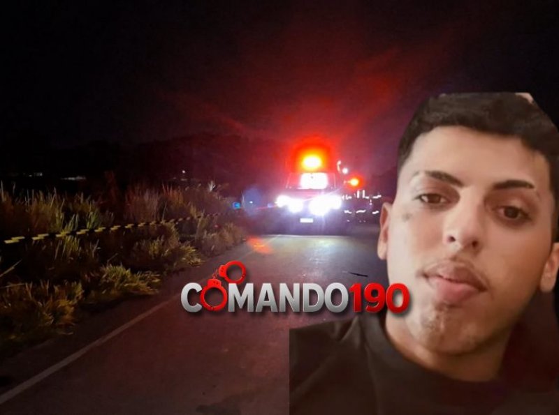 Jovem de 20 anos morre em acidente na estrada do aeroporto em Ji-Paraná