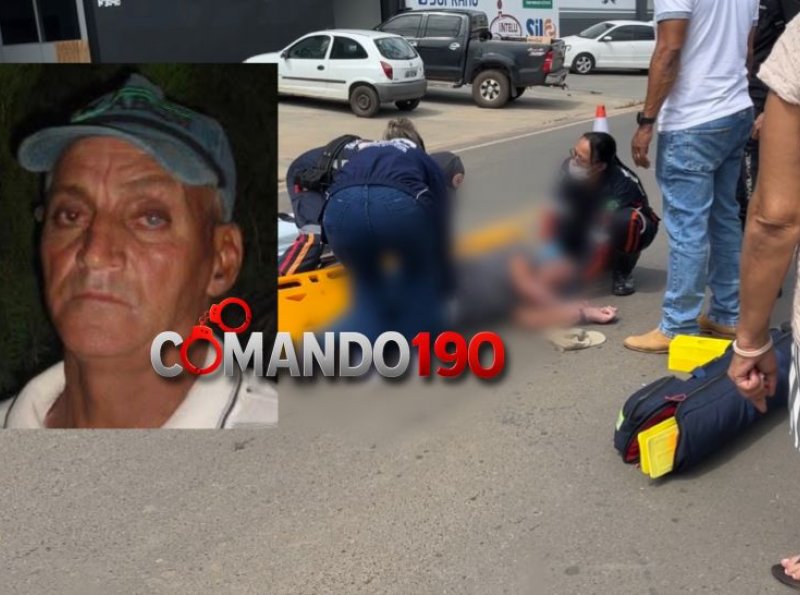Ciclista morre após grave acidente com motocicleta na Avenida Brasil