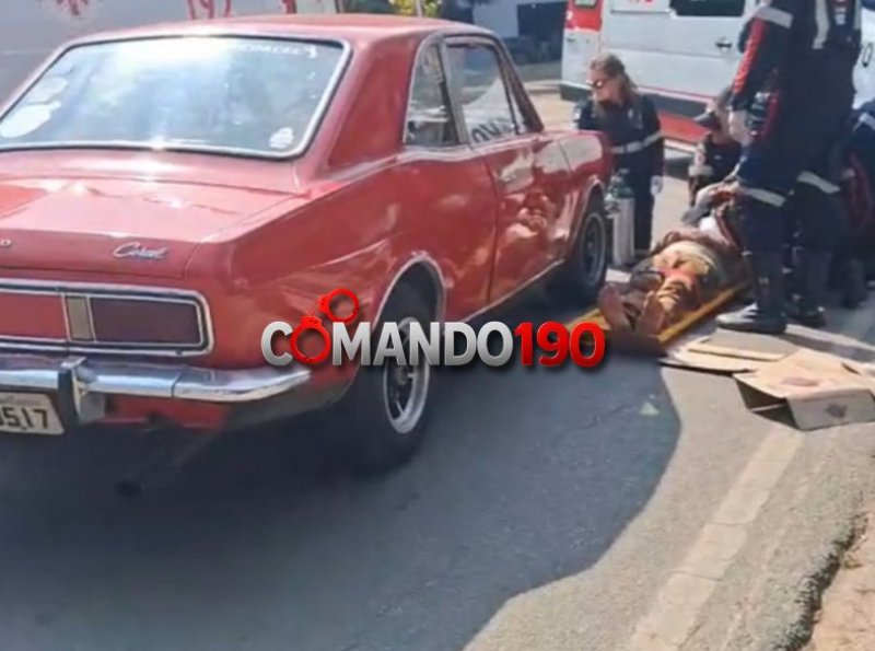 Atropelamento em frente à rodoviária deixa homem em estado grave em Ji-Paraná