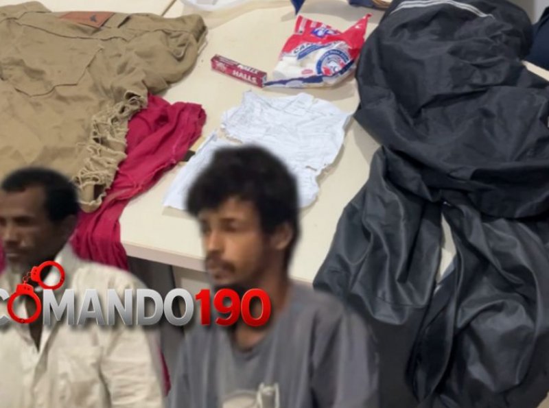 Dupla é presa após furtar mochila em supermercado de Ji-Paraná