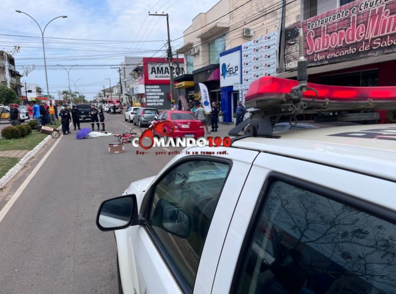 Ciclista Morre em Acidente na Avenida Monte Castelo, Ji-Paraná