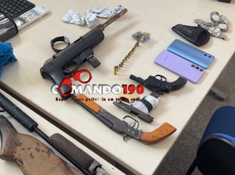 Polícia Militar Prende Dois Suspeitos de Roubo Violento em Propriedade Rural em Ji-Paraná