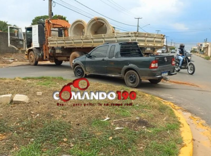 Policia Militar Registra Acidente Envolvendo Dois Carros em Ji-Paraná