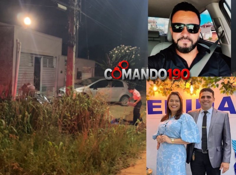 ex-marido mata casal a tiros e foge com criança em Ji-Paraná