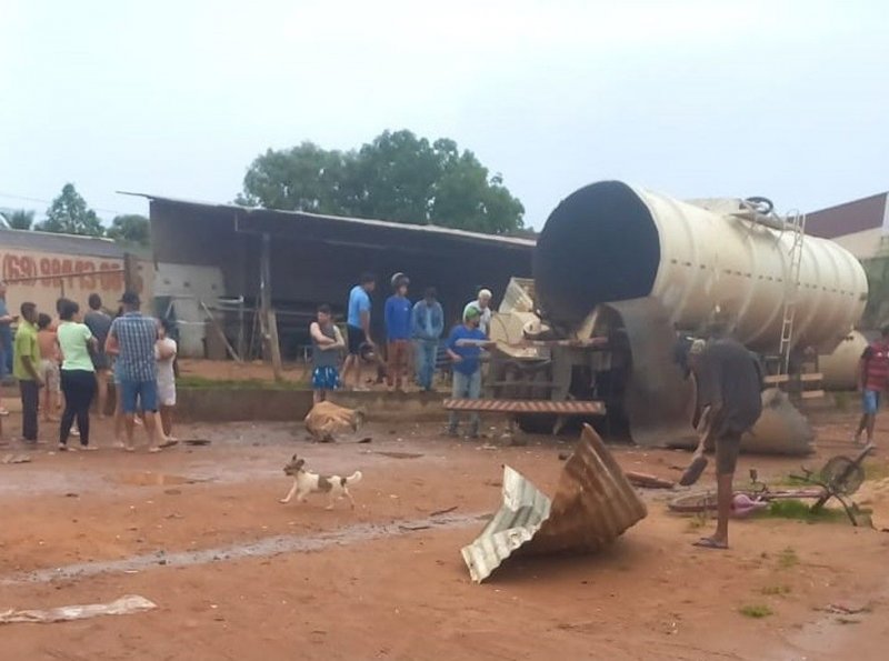 Explosão em tanque de caminhão deixa uma pessoa morta e outra ferida em Vilhena