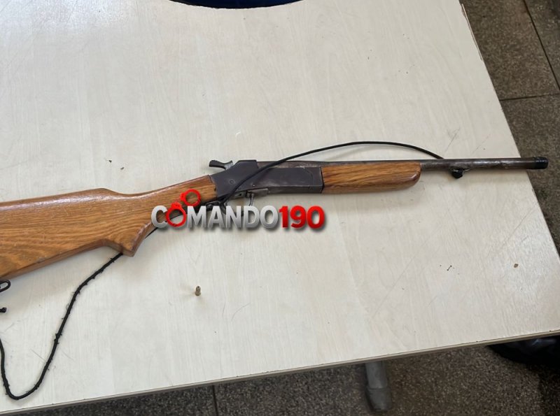 Homem descumpre medida protetiva e ameaça ex-companheira em Ji-Paraná Polícia encontra espingarda calibre .22
