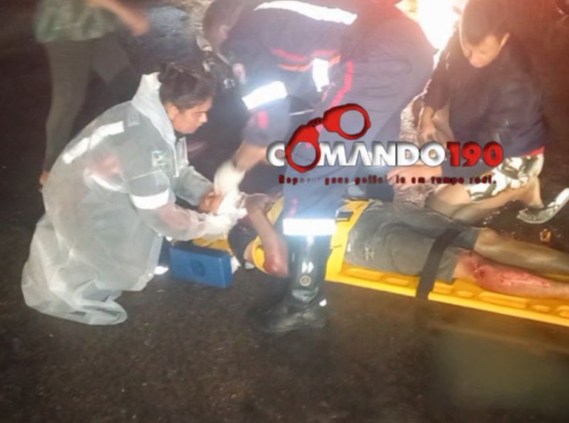 Grave Acidente em Ji-Paraná Deixa Motociclista Ferido