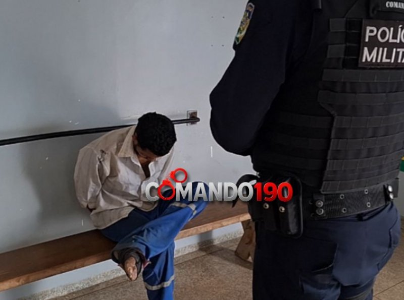 Homem é preso após furtar produtos em supermercado de Ji-Paraná